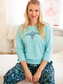 Pyžamo Key LNS 727 B26 dlouhé rukávy, velikosti S–XL