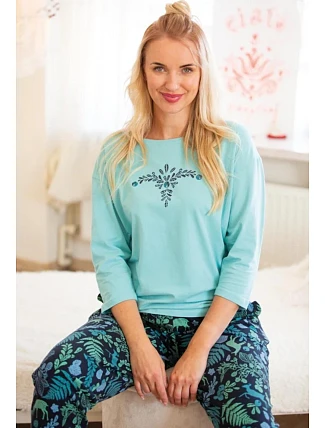 Pyžamo Key LNS 727 B26 dlouhé rukávy, velikosti S–XL Pyžamo Key LNS 727 B26 dlouhé rukávy, velikosti S–XL