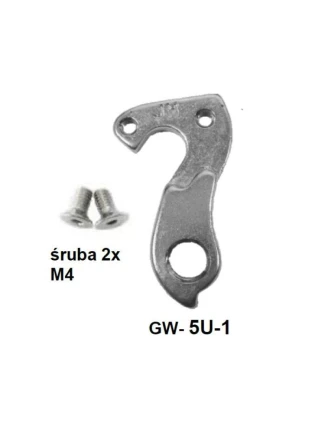 hák přehazovačky pro rám GW-5u-1