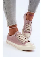 Nízké dámské tenisky Big Star NN274270 Růžové