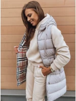 Dámská vesta KERIS béžová FashionStreet TY2909
