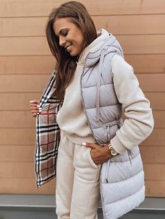 Dámská vesta KERIS béžová FashionStreet TY2909