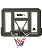 BASKETBALOVÁ DESKA 110X75CM S OBROUČKOU 45CM TYPHOON