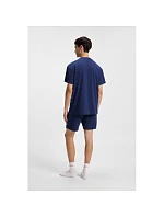 Hugo Loungewear Laze AZZURRO pánská košile na spaní (50525236-409)