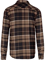 Kariban K 579 Flanelová košile s sherpa fleecovou podšívkou 20.K579 camel/black