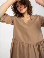 Šaty EM SK 004.06 tmavě lila Šaty EM SK 004.06 tmavě lila