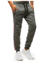 Pánské antracitové tepláky FashionStreet UX3623