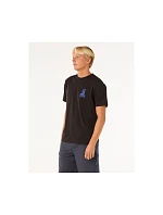 Tričko RIP CURL Vaporcool Search Stack Tee, černé