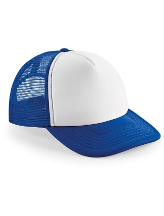 Beechfield B 645B Dětská 5 panelová síťovaná kšiltovka 53.645B bright royal/white
