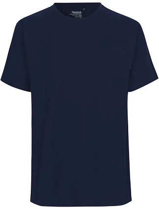 Neutral O 60001 Pánské tričko z těžké bio bavlny 77.6001 navy