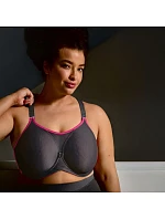 performance wireX sport. podprsenka s kost. nastavitelná ramínka 5599 anthrazit/pink - Active performance wireX sport. podprsenka s kost. nastavitelná ramínka 5599 anthrazit/pink - Active