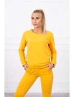 Hořčicová mikinová souprava Hořčicová mikinová souprava