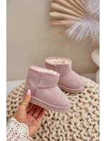 Dětské Zateplené Sněhule Růžové Gooby