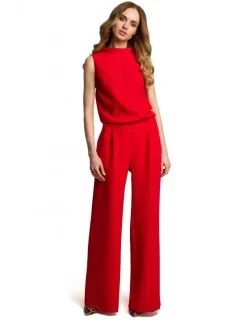 M382 Kombinéza s dělenými zády - červená