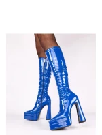 Kozačky na podpatku  model 221357 Solea