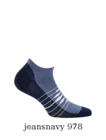 Pánské kotníkové ponožky Wola Sportive W91.1N3 Ag+ vzor