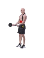 Cvičitel svalů bicepsu Arm blaster HMS ABX02 červený