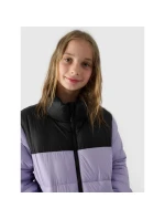 Dívčí péřová bunda se syntetickou výplní 4F Junior 4FJWAW24TDJAF452-51S