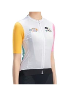 Dámské cyklistické tričko Rockbros 15210005003 S s potiskem – bílé Dámské cyklistické tričko Rockbros 15210005003 S s potiskem – bílé