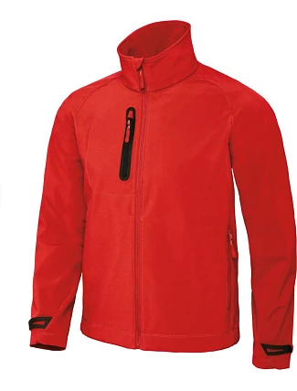 B&C X-Lite Softshell /men Pánská 3-vrstvá softshellová bunda 01.0951 deep red B&C X-Lite Softshell /men Pánská 3-vrstvá softshellová bunda 01.0951 deep red