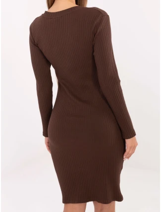 RV SK šaty A1050.08 tmavě hnědé