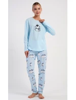 Dámské pyžamo dlouhé Tučňák