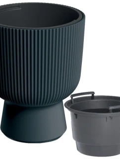 MILLY FLOWER POND ON BASE 30CM ANTHRACITE baby