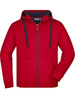 Daiber JN 355 Pánská mikina Doubleface 02.0355 red/carbon Daiber JN 355 Pánská mikina Doubleface 02.0355 red/carbon