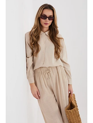 Košile s dlouhým rukávem  model 225516 Italy Moda