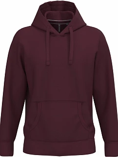 Kariban K 489 Mikina s kapucí 20.K489 wine