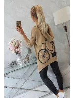 Mikina s potiskem kola camel Mikina s potiskem kola camel