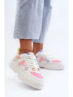 Dámské tenisky Big Star NN274359 s paměťovou pěnou systému Memory Foam v multifunkčním vzoru