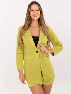 Dámský kabát DHJ MA 15286 hořčicový