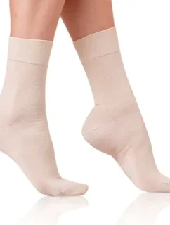 Dámské bavlněné ponožky COTTON MAXX LADIES SOCKS - BELLINDA - béžová