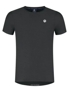 Rogelli běžecké tričko ESSENTIAL černé 2XL