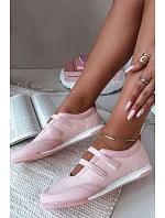 Sportovní dámské baleríny růžové - Farvessa