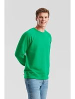 Fruit of the Loom Lightweight Raglan Sweat Pánská raglánová mikina 16.2138 black Fruit of the Loom Lightweight Raglan Sweat Pánská raglánová mikina 16.2138 black