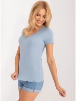 Halenka D16113Z02448B šedá modrá Halenka D16113Z02448B šedá modrá