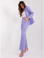 Kalhoty DHJ SP 18737.19 světle fialové -FPrice Kalhoty DHJ SP 18737.19 světle fialové -FPrice