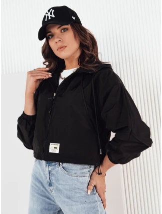 Dámská přechodová bunda s kapucí ISCAR černá FashionStreet TY4209