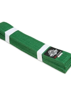 Karate kimono opasek - zelený 240 cm