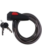 Spirálový kabelový zámek Dunlop 12 mm 150 cm ST 75570 Spirálový kabelový zámek Dunlop 12 mm 150 cm ST 75570