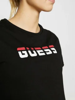 Dámské tričko O02A16JA900-A996 černá - Guess