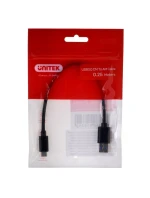 UNITEK KABEL USB-C - USB-A 3.1,M/M,0,25M, Y-C490BK