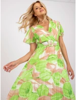 Šaty DHJ SK 11331 2.32 světle zelená Šaty DHJ SK 11331 2.32 světle zelená