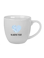 Personalizovaný keramický hrníček 400 ml - Dvě místa, jedno srdce Personalizovaný keramický hrníček 400 ml - Dvě místa, jedno srdce