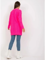Dámský svetr 8012.88P fluo růžový - FPrice