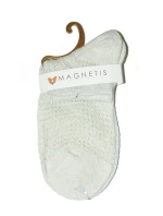 Dámské ponožky 13529 Ažura lurex - Magnetis