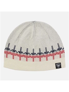 Čepice ROSSIGNOL PATTERNED BEANIE, bílá