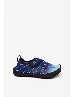 Dětské vodní boty na suchý zip PROWATER PRO-26-48-102K tmavě modré